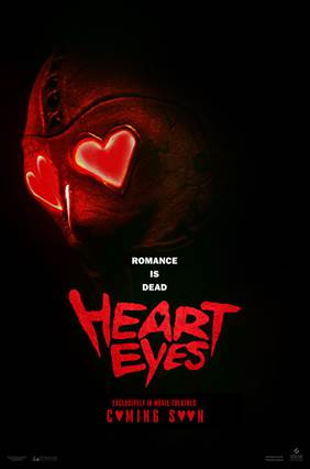 A movie poster with a heart shaped object

Description automatically generated